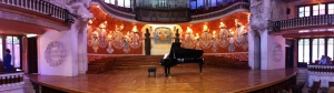 Catalana music hall. So beautiful!