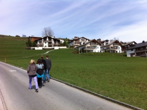 Swiss village life is an easy pace!
