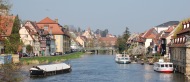 The Regnitz River, used as a middle-ages harbour